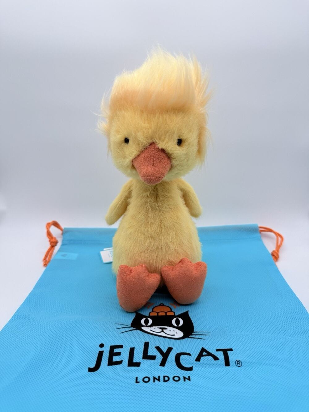 Jellycat Authentic Dorit Duckling Plush NWT With Dust Bag